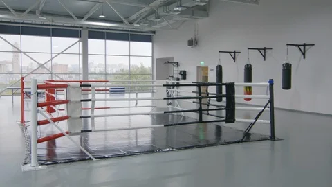 Empty Boxing Gym Vidéo 119087225