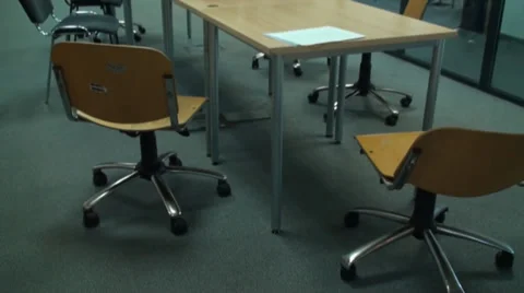 Empty Brainstorming Room, Office, Building, Corporate Tilt Shot Stock-Footage 38000290