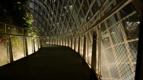 The Empty Bridge 1 Stock Footage 106489806