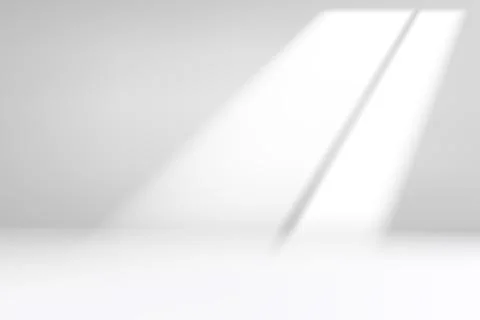 Empty bright studio with bright light. 3d vector background for product desig 스톡 일러스트