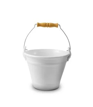 The empty bucket Foto stock