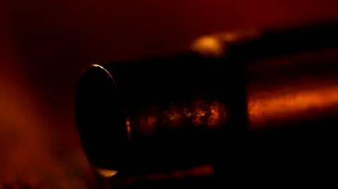 Empty Bullet Shell HD Video Stock Footage 22149731
