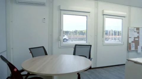 Empty business room Stock Footage 80308987