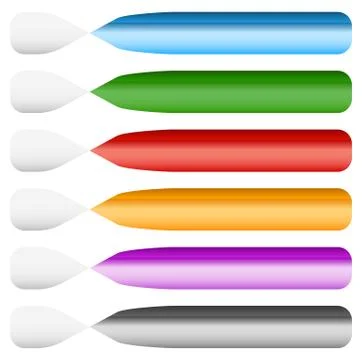 Empty button, banner background in more colors. Ilustración de archivo