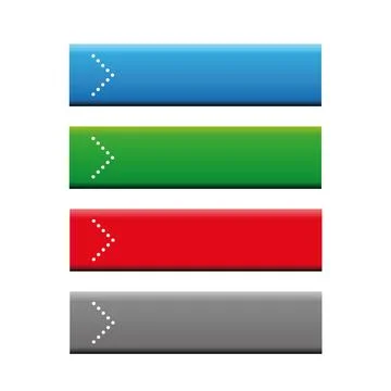 Empty button set vectpr Stock Illustration