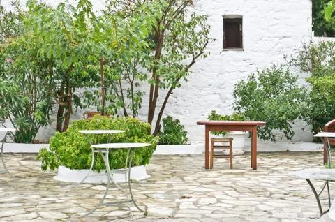 Empty cafe Stock Photos