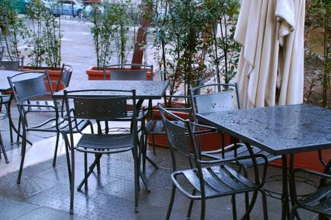 Empty Cafe Stock Photos