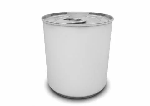 Empty can Illustrazione stock