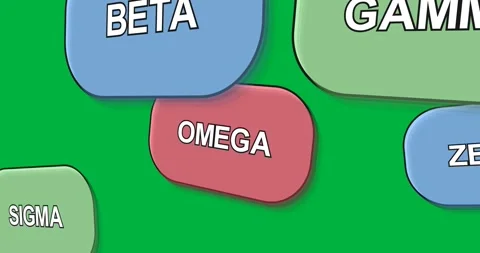 Empty canvas BETA appearing DELTA sliding in OMEGA settling tabs clustering on Video stock 327338883