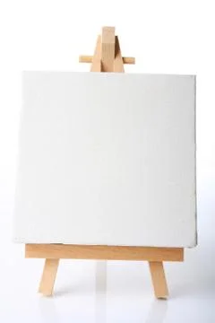Empty canvas Foto stock
