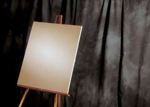 Empty canvas Stock Photos