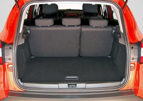 Empty car trunk Stock Photos