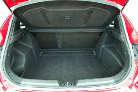 Empty car trunk  Foto stock