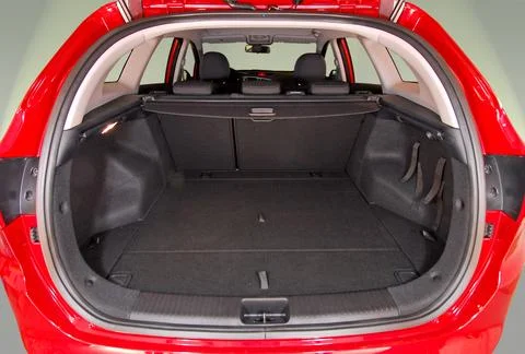 Empty car trunk Stock-Fotos