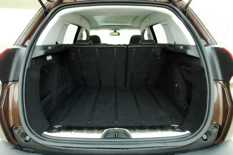 Empty car trunk Stock Photos