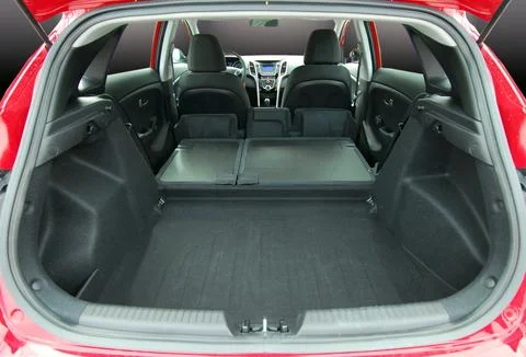 Empty car trunk Stock Photos