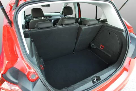 Empty car trunk Stock Photos