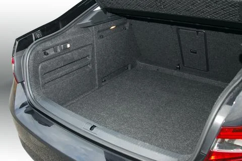 Empty car trunk Stock Photos