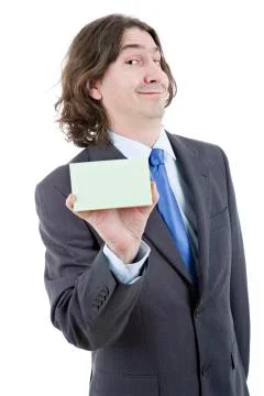 Empty card Stock Photos