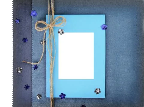 Empty card on vintage background Stock Photos