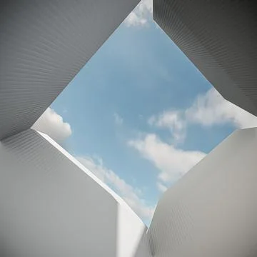 Empty cardboard box Stock Illustration