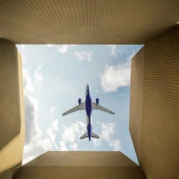 Empty cardboard box Stock Illustration