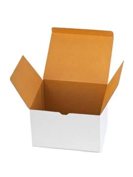 Empty cardboard box Stock Photos