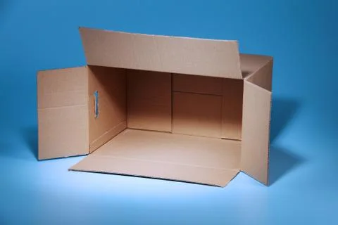 Empty Cardboard Box Stock Photos