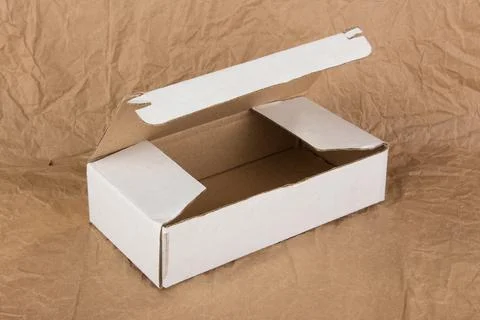 Empty Cardboard Box Stock Photos