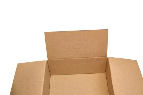 Empty cardboard box for product packaging and shipping イラスト素材
