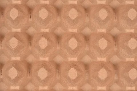 Empty cardboard egg tray pattern Foto stock