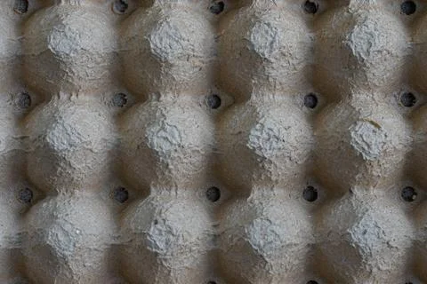 Empty Cardboard Egg Tray Texture and Pattern Stock Photos