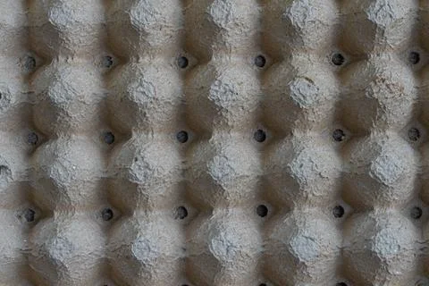 Empty Cardboard Egg Tray Texture and Pattern Stock Photos