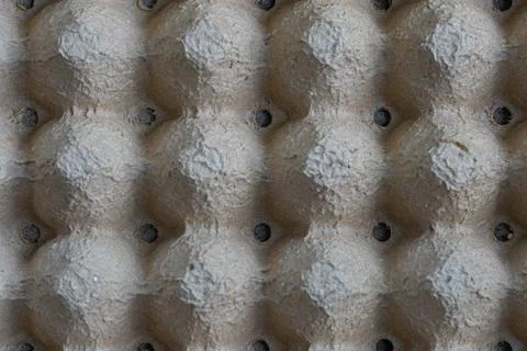 Empty Cardboard Egg Tray Texture and Pattern Stock Photos
