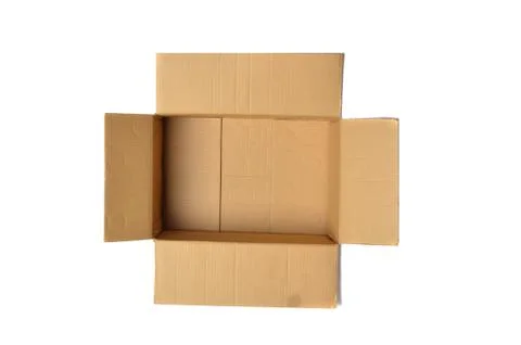 Empty carton Stock Photos