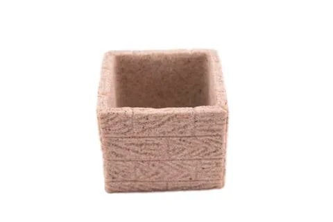 Empty ceramic and stone planter 2 Stock Photos
