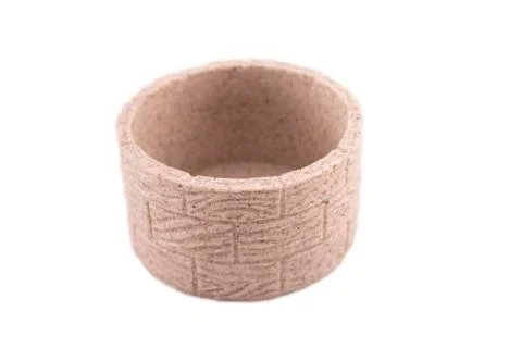 Empty ceramic and stone planter 3 Stock Photos