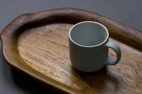 An empty ceramic mug 写真素材
