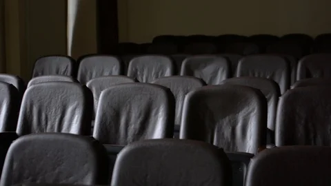 Empty chairs in conference room Stock Footage 114698161