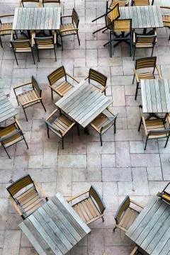 Empty chairs Stock Photos