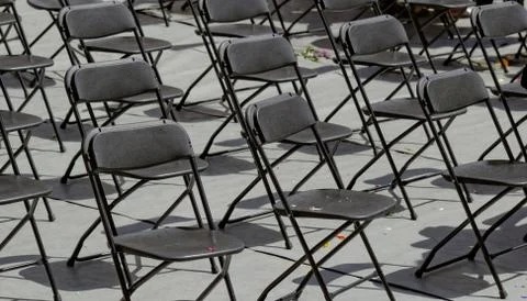 Empty chairs Stock Photos