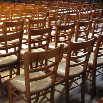 Empty chairs Stock Photos