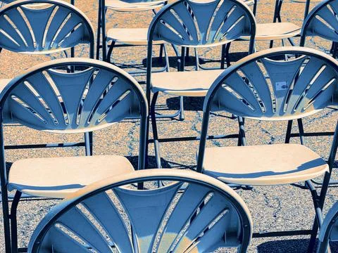 Empty chairs Stock Photos