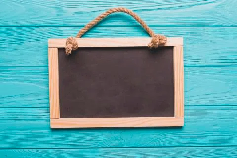 Empty chalk board background. 写真素材