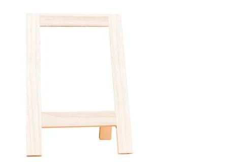 Empty Chalkboard isolate on white with Clipping path Stock Photos