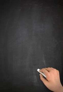 Empty chalkboard write 3d illustration イラスト素材