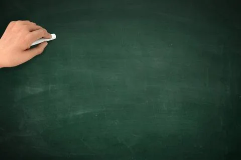 Empty chalkboard write concept   3d illustration Stock Illustration