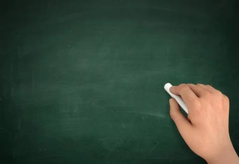 Empty chalkboard write イラスト素材