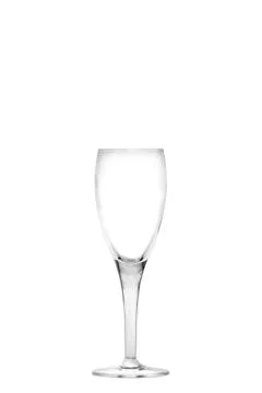 Empty champagne flute Stock Photos