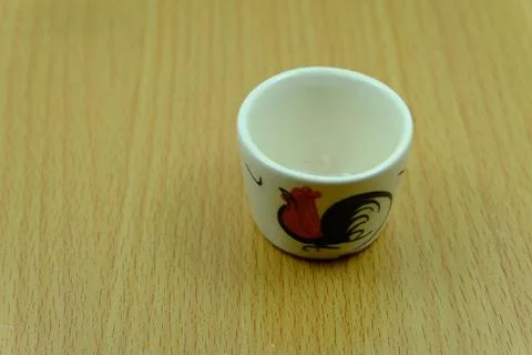 Empty chinese tea cups. Stock Photos